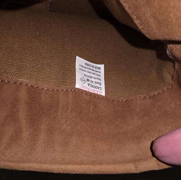 Rampage Lace Up Fringe Boots - Tan - Picture 4 of 4